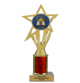 Honor Roll Economy Column Insert Trophy