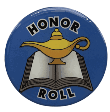 Honor Roll Epoxy Decal (2") - Click to enlarge