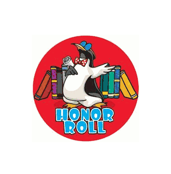 Honor Roll Student Motivational Stickers - Click to enlarge