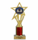 Honor Society Economy Column Insert Trophy