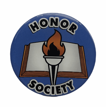 Honor Society - 2" Epoxy Insert - Click to enlarge