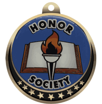 Honor Society Insert Medal - Click to enlarge