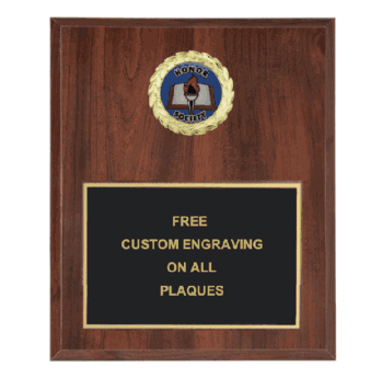 Honor Society Insert Plaque (Multiple Styles) - Click to enlarge