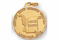 Honor Student Medals (1 1/4")
