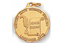 Honor Student Medals (1 1/4")