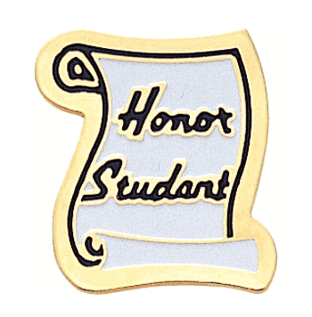 Honor Student Pins - Click to enlarge