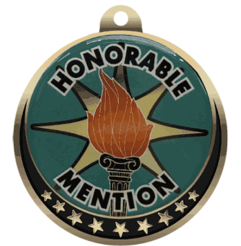 Honorable Mention Insert Medal - Click to enlarge