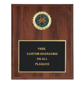 Honorable Mention Insert Plaque (Multiple Styles) - Click to enlarge