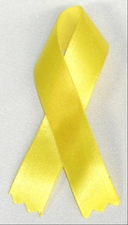 Hope Ribbons Yellow Hope Ribbons TrophyCentral