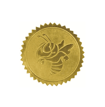 Hornet / Bee Certificate Seals - Click to enlarge