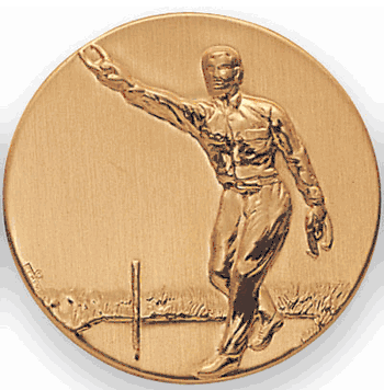Horseshoe Pitching Litho Medal Insert - Click to enlarge