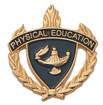 HP Series Pins - Physical Education - Click to enlarge