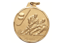 Ice Hockey Medals (1 1/4")