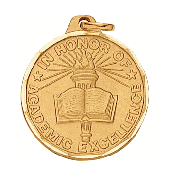 In Honor of Academic Achievement Medals (1 1/4") - Click to enlarge