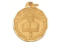 In Honor of Academic Achievement Medals (1 1/4")