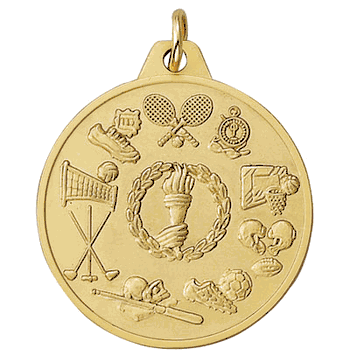 IR Series All Sports Design - 1 1/2" Medals - Click to enlarge