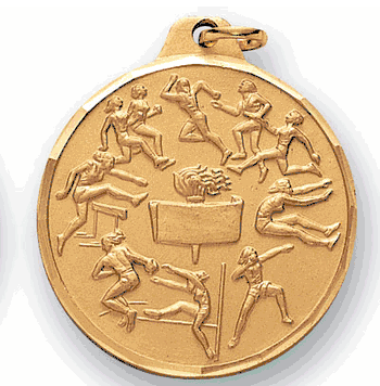 IR Series, Female - 1 1/2" Medals - Click to enlarge