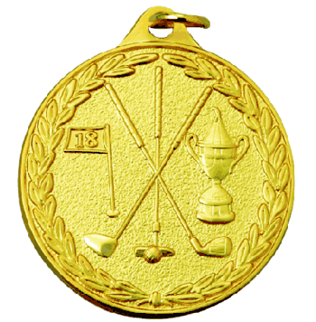IR Series Golf Design - 1 1/2" Medals - Click to enlarge
