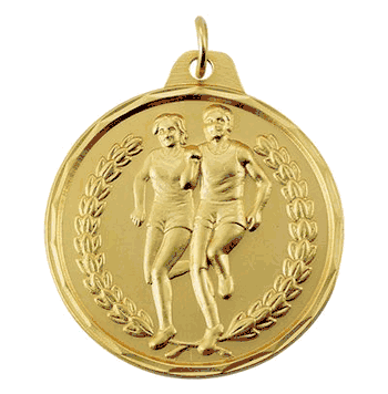 IR Series Marathon Design - 1 1/2" Medals - Click to enlarge