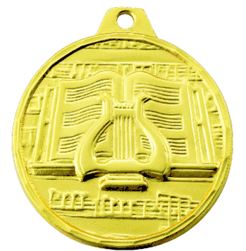 IR-Series Music Design - 1 1/2" Medals - Click to enlarge