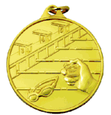 IR Series Swimming Design - 1 1/2" Medals