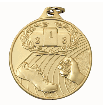 IR Series Track Design - 1 1/2" Medals - Click to enlarge