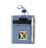 Iron Blue Convention Wallets & Badge Holders