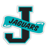 J-Shaped Mascot Badge with Choice of Back