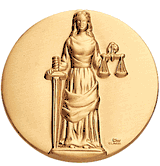 Justice Litho Medal Insert