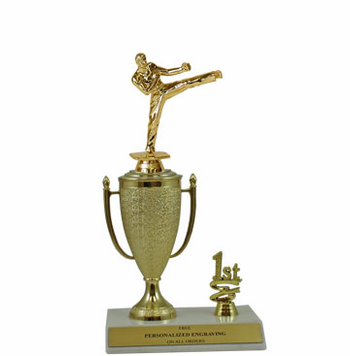 Karate 1st, 2nd and 3rd Place Award Cup Trophy - Click to enlarge