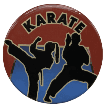 Karate Epoxy Decal (2") - Click to enlarge