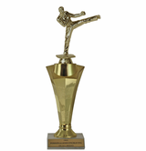 Karate Star Column Trophy