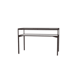 Keepsake Tabletop Display Case, w/ Hinged Top Door and Dark Bronze Aluminum Frame, 10"H x 60"W x 30"D, Total Height 38"H