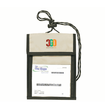 Khaki Neck Wallets & Badge Holders - Click to enlarge