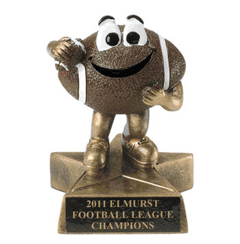 Kid's Resin Football - "Little Buddy" Trophy - Click to enlarge