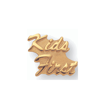 Kids First Pin Gold Plated - Click to enlarge