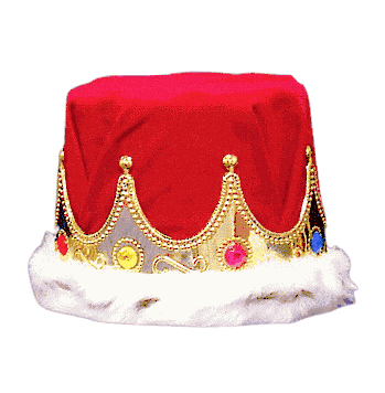 King Paegant Crown (6"h) - Click to enlarge