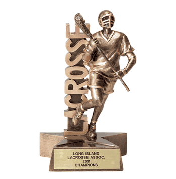 Lacrosse - Resin Trophies (Male) - Click to enlarge