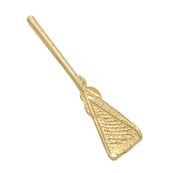 Lacrosse Sticks Gold Lapel Pins - Click to enlarge