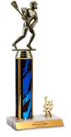 Trophies With Place Trim (1st, 2nd, or 3rd) - Lacrosse