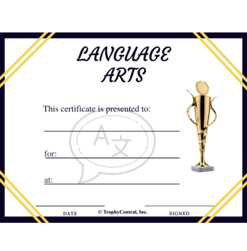 Language Arts - Click to enlarge