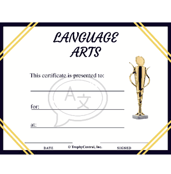 Language Arts - Click to enlarge