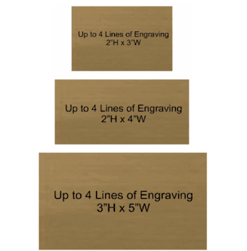 Large Name Plates - Click to enlarge