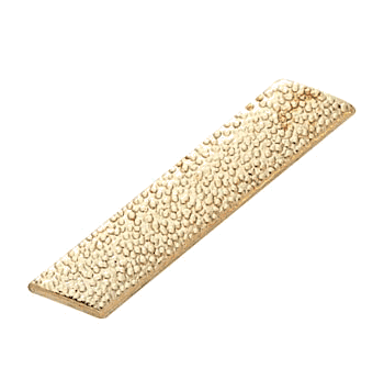Large Textured Service Bar in Gold Finish - Click to enlarge