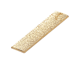 Large Textured Service Bar in Gold Finish