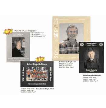 Laserable Metal Frames - Click to enlarge