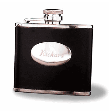 Leather Flask - Click to enlarge