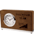 Leatherette Desk Clock - 2