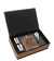 Leatherette Flask Gift Box Set - 3
