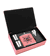 Leatherette Flask Gift Box Set - 4